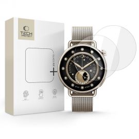 Skaidrus apsauginis stiklas Xiaomi Watch S4 (41mm) "TECH-PROTECT GLASS FIT+ 2-PACK"