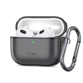 Juodas matinis dėklas Apple Airpods Pro 3 "Tech-Protect Magmat"