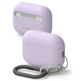 Purpurinis dėklas Apple Airpods Pro 3 "Ringke Silicone"