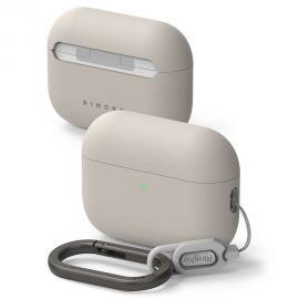 Akmens spalvos dėklas Apple Airpods Pro 3 "Ringke Silicone"