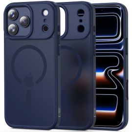 Tamsiai mėlynas matinis dėklas Apple Iphone 17 Pro "Tech-Protect Magmat Magsafe"