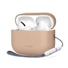 Caffe Latte dėklas Apple Airpods Pro 3 "Tech-Protect Silicone"