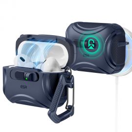 Tamsiai mėlynas dėklas Apple AirPods Pro 3 "ESR CYBER FLICKLOCK HALOLOCK MAGSAFE"
