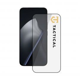 Juodas apsauginis ekrano stikliukas Xiaomi 15 / 15T Pro "Tactical Glass Shield 5D"
