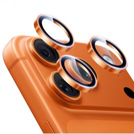 Oranžinis apsauginis kameros stiklas telefonui Apple Iphone 14 Pro / 14 Pro Max / 15 Pro / 15 Pro Max / 16 Pro / 16 Pro Max / 17 Pro / 17 Pro Max "ESR ARMORITE CAMERA PROTECTOR"