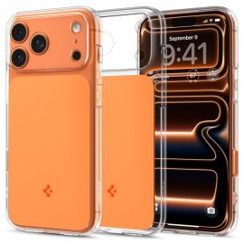 Oranžinis dėklas telefonui Apple Iphone 17 Pro Max "Spigen Ultra Hybrid T Mag Magsafe"