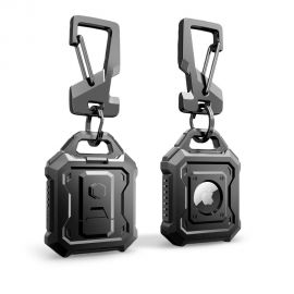 Juodas pakabukas Apple Airtag 1 / 2 "TECH-PROTECT KEVLAR PRO"