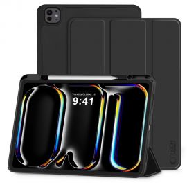 Juodas dėklas Ipad Pro 13” 7 / 8 / 2024-2025 "Tech-Protect SC Pen"