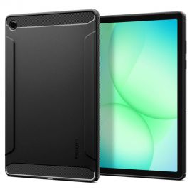 Juodas matinis dėklas Samsung Galaxy Tab A11 PLUS 11.0 X230 / X235 / X236 "Spigen Rugged Armor"