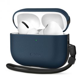 Tamsiai mėlynas dėklas Apple Airpods Pro 3 "TECH-PROTECT NATURALFIT"