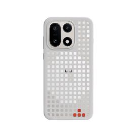 Pilkas dėklas telefonui OnePlus 15 5G "Hole-Pattern Magnetic"
