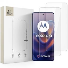 Apsauginė ekrano plėvelė telefonui Motorola Edge 60 / 60 Pro / 60 Fusion "TECH-PROTECT HYDROFLEX FIT+ 2-PACK"
