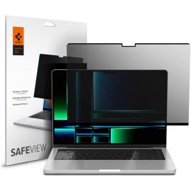 Privatumo apsauginė ekrano plėvelė MACBOOK PRO 14 M1 / M2 / M3 / M4 / M5 2021-2025 " SPIGEN SAFE VIEW"
