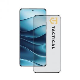 Juodas apsauginis stiklas telefonui Xiaomi Redmi Note 15 4G / 5G "Tactical Glass Shield 5D"