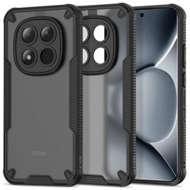 Juodas matinis dėklas Xiaomi Poco M8 Pro / Redmi Note 15 Pro Plus 5G "Tech-Protect Rugged Shield"