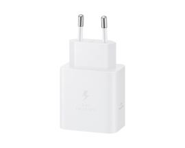 Baltas buitinis pakrovėjas "EP-T4511XWE Samsung USB-C 45W Travel Charger + USB-C Data Cable"