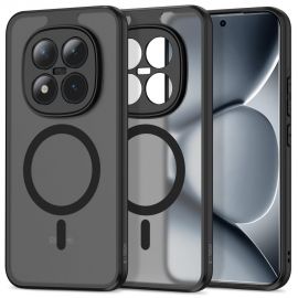 Juodas matinis dėklas Xiaomi Poco M8 Pro / Xiaomi Redmi Note 15 Pro Plus 5G "Tech-Protect Magmat Magsafe"