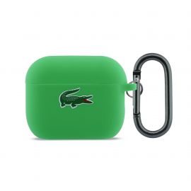 Žalias dėklas AirPods Pro 3 "Lacoste Liquid Silicone Croc Logo"