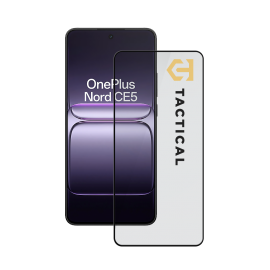 Juodas apsauginis stiklas telefonui OnePlus Nord CE5 5G "Tactical Glass Shield 5D"