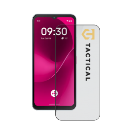 Juodas apsauginis stiklas telefonui T-Mobile T Phone 3 "Tactical Glass Shield 5D"