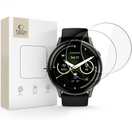 Apsauginė ekrano plėvelė Garmin Venu 4 (45 MM) "Tech-Protect Hydro Flex Pro+2 Pack"