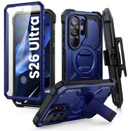 Mėlynas dėklas Samsung Galaxy S26 Ultra "Supcase IBLSN Armorbox Clip Mag Magsafe"
