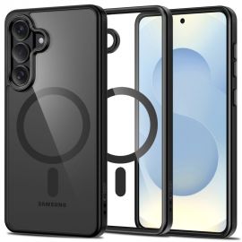 Juodas-skaidrus dėklas Samsung Galaxy S26 "Tech-Protect Magmat Magsafe"