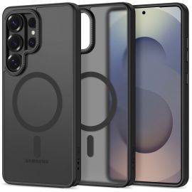 Juodas matinis dėklas Samsung Galaxy S26 Ultra "Tech-Protect Magcam Magsafe"