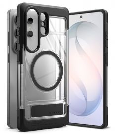Juodas dėklas Samsung Galaxy S26 Ultra „Ringke UX Magnetic Magsafe”