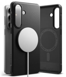 Juodas dėklas Samsung Galaxy S26 Plus "Ringke Onyx Magnetic Magsafe"