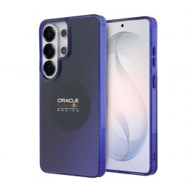 Tamsiai mėlynas dėklas Samsung Galaxy S26 Ultra "Red Bull PC Double Layer Blended Lines Magnetic"