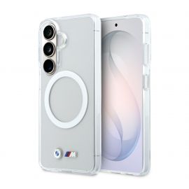 Skaidrus dėklas BMW M IML Metal Metal Logo Magnetic telefonui Samsung Galaxy S26