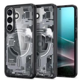 Juodas Zero One dėklas Samsung S26 "Spigen Ultra Hybrid Mag Magsafe"