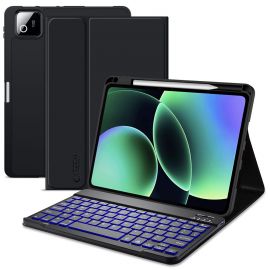 Juodas dėklas Xiaomi Pad 7 / 7 Pro / 8 / 8 Pro 11.2 "Tech-Protect SC Pen+Keyboard"