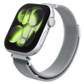 Sidabrinė apyrankė Apple Watch 8 / 9 / 10 / 11 / SE (40 / 41 / 42 MM) "SPIGEN WBM4 BAND"