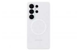 Baltas originalus dėklas EF-ES948CWE Silicone Magnet telefonui Samsung Galaxy S26 Ultra