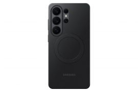 Juodas originalus dėklas EF-SS948CBE Slim Magnet telefonui Samsung Galaxy S26 Ultra