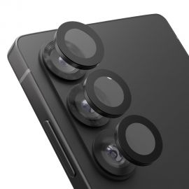 Juodas apsauginis stiklas galiniai kamerai Samsung Galaxy S26 "OBAL:ME Lens Protector"