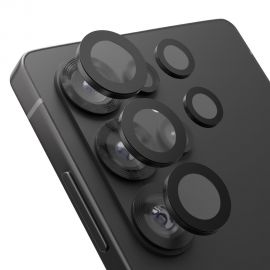 Juodas apsauginis stiklas galiniai kamerai Samsung Galaxy S26 Ultra "OBAL:ME Lens Protector"