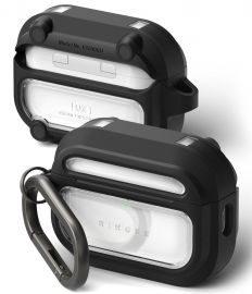 Juodas dėklas Apple Airpods Pro 3 "RINGKE UX MAGNETIC MAGSAFE"