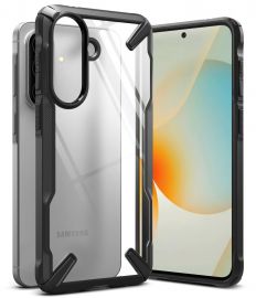 Juodas dėklas Samsung A57 5G "Ringke Fusion X"