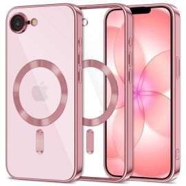 Rožinis dėklas Apple Iphone 16E / 17E "Tech-Protect Magflex Magsafe"