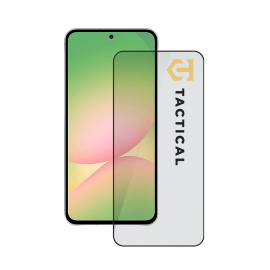Juodas apsauginis ekrano stikliukas Samsung Galaxy A57 "Tactical Glass Shield 5D"