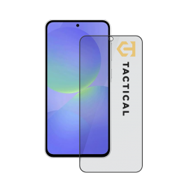 Juodas apsauginis ekrano stikliuklas Samsung Galaxy A37 "Tactical Glass Shield Privacy Stealth 5D"