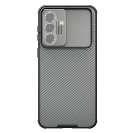 Juodas-skaidrus dėklas Samsung Galaxy A37 "Nillkin Camshield"