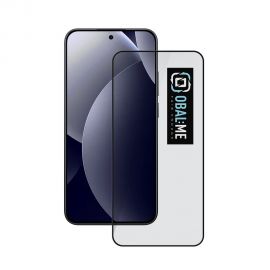 Juodas apsauginis ekrano stikliukas Xiaomi Redmi Note 15 Pro 4G "OBAL:ME 5D Glass Screen Protector"