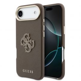 Rudas originalus dėklas Guess PU Resin Logo telefonui Apple Iphone Air