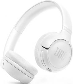 Baltos belaidės ausinės JBL Tune 530BT Bluetooth Headset