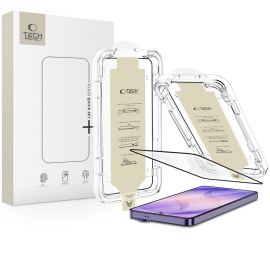 Juodas apsauginis stiklas Samsung Galaxy S26 Ultra "TECH-PROTECT QUICK SET AR+"