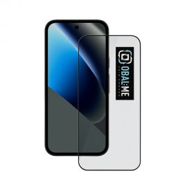 Juodas apsauginis ekrano stikliukas Google Pixel 10a "OBAL:ME 5D Glass Screen Protector"